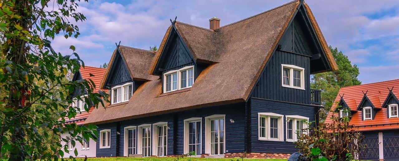 The outside of a two-story home that could be a vacation rental. St george airbnb cleaner